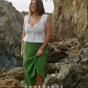 Elowen Skirt in Evergreen, XS